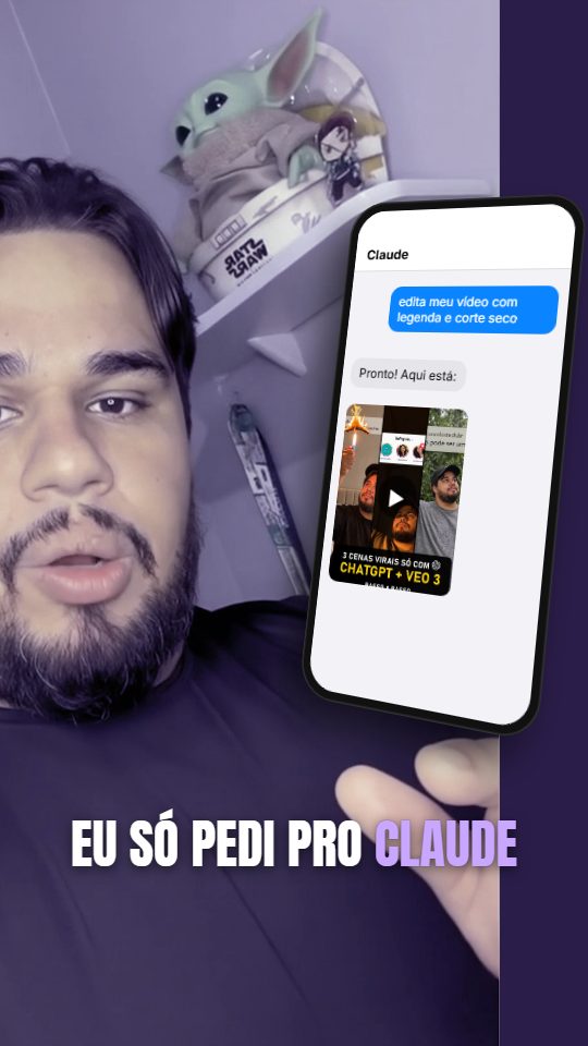 Exemplo do efeito Mockup de celular