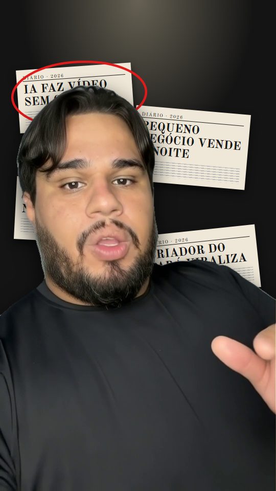 Exemplo do efeito Mural de manchete